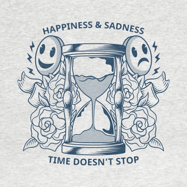 Happiness and Sadness, Time doesn't Stop by Localhost